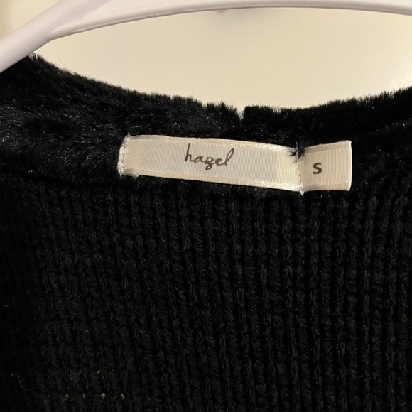 Hazel Suede Fur Sweater Cardigan - Picture 4 of 4